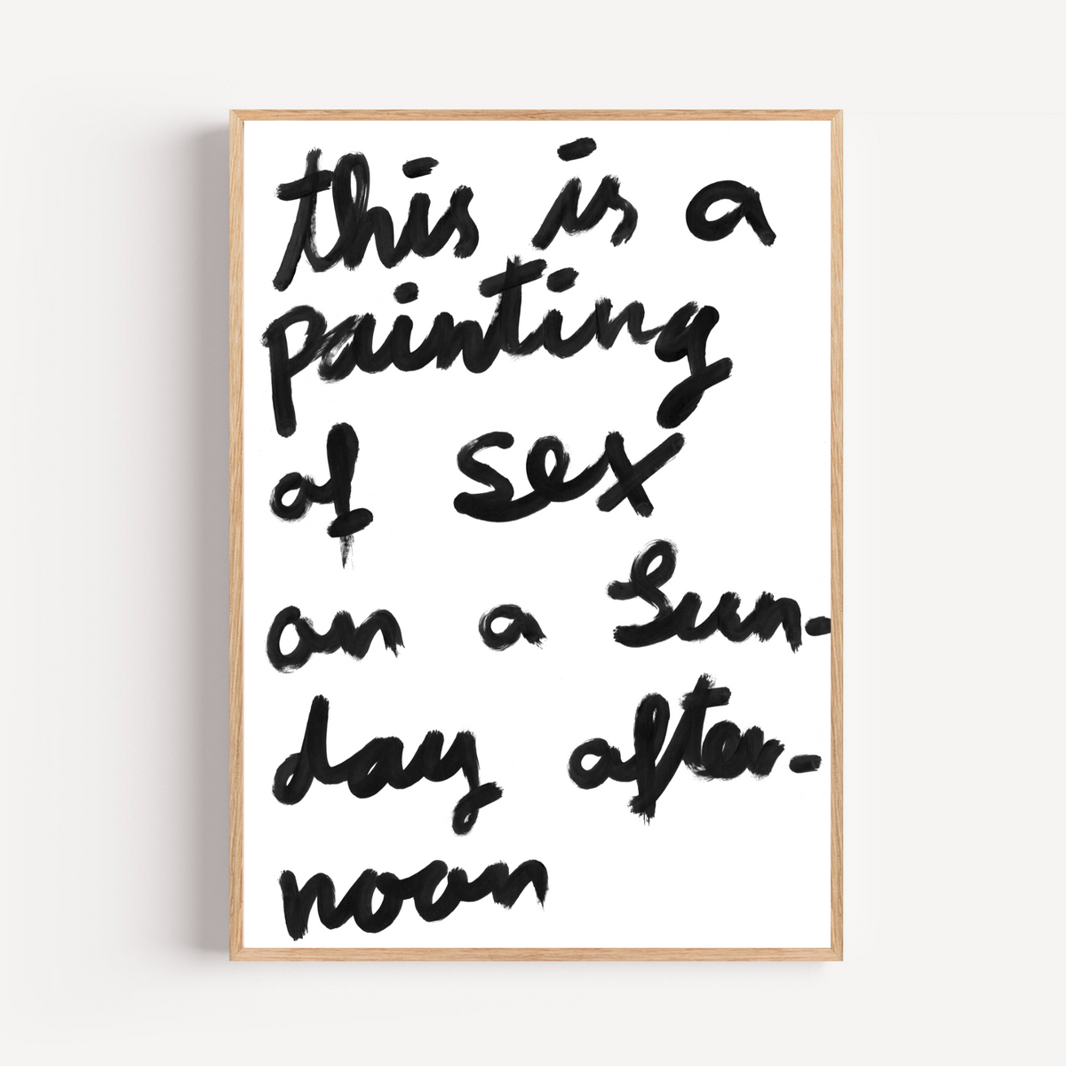 "sunday afternoon" limited and signed fine art print