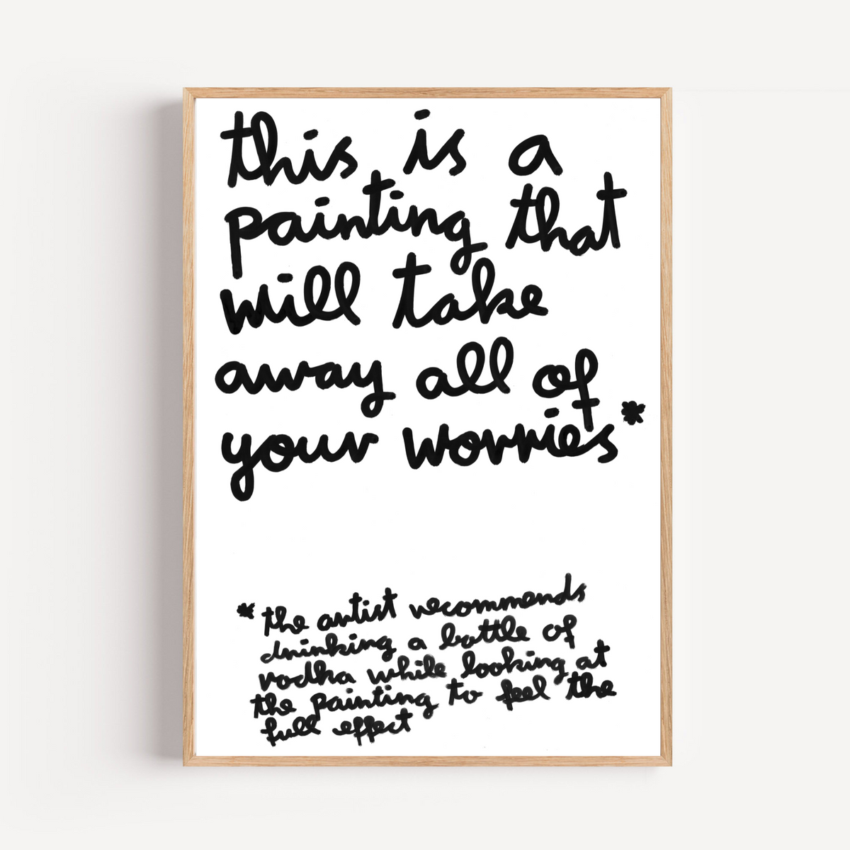 "no worries" limited and signed fine art print